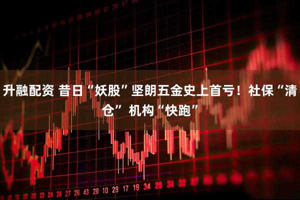 升融配资 昔日“妖股”坚朗五金史上首亏！社保“清仓” 机构“快跑”