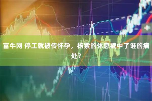 富牛网 停工就被传怀孕,杨紫的休息戳中了谁的痛处?