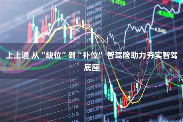 上上通 从“缺位”到“补位” 智驾险助力夯实智驾底座